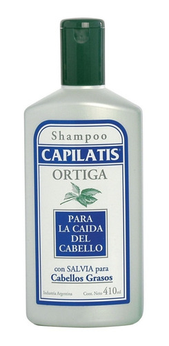 Shampoo Capilatis Ortiga Con Salvia Para Cabello Graso