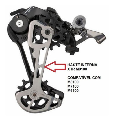 Haste Interna Câmbio Traseiro Shimano Xtr Rd-m980 Gs 10v