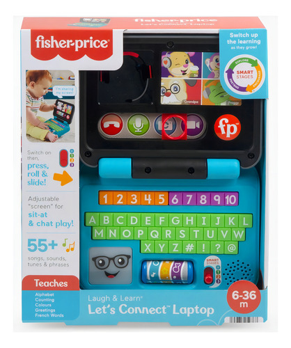 Mi Primera Laptop De Aprendizaje 55 Canciones Fisher Price C