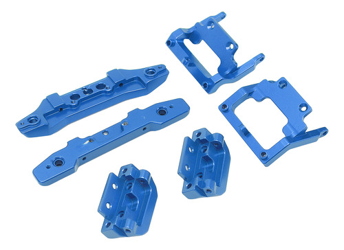Paragolpes Delantero Y Trasero Rc 1/18 De Repuesto De Aleaci