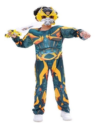 Fwefww Disfraz De Cosplay Transformers Bumblebee Halloween N