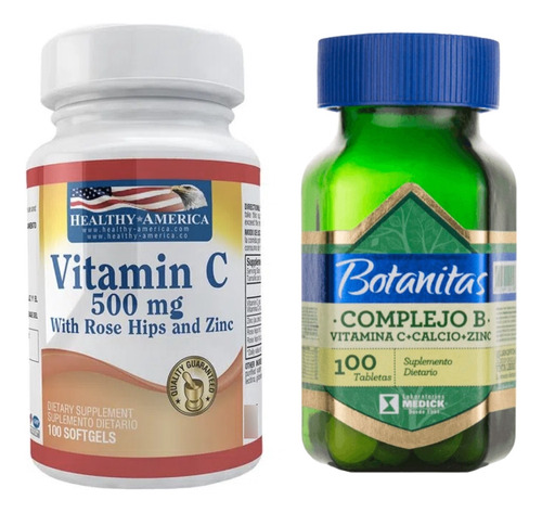 Vitamin C  +complejo B Botanita - Unidad a $719