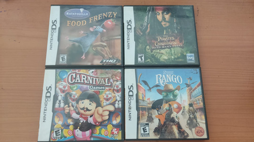 Lote De 4 Juegos Nintendo Ds - Piratas Del Caribe, Otros