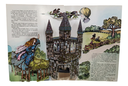 Pinocho Un Libro Mágico Vintage Editorial Norma - Raro (Usado)