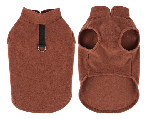 Roupa Pet Fleece Buldog Francês, Pequeno Porte E Gatos Tam:m
