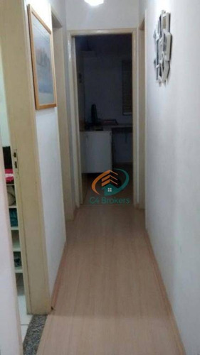 Imagem 9 de 17 de Apartamento Com 3 Dormitórios À Venda, 66 M² Por R$ 320.000,00 - Vila Augusta - Guarulhos/sp - Ap1342