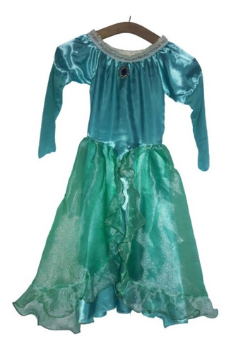 Disfraz Vestido De Princesa Ariel, La Sirenita.