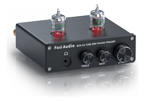 Fosi Audio Box X4 Phono Preamp Amplificador Preamplificador