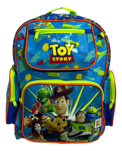 Mochila Escolar Calidad+ Toy Story Película Woody Buzz Light