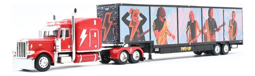 Tráiler Escala 1/64 Peterbilt 389 Mudanza Ac / Dc 69-1063