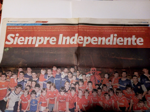 Independiente - Campeon Sudamericana 2010 -  Si - Clarin