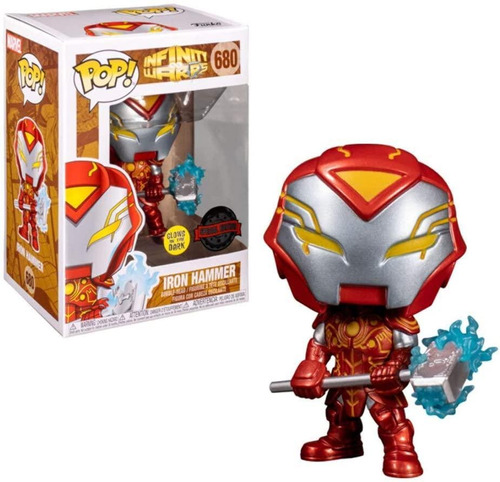 Funko Pop! Marvel - Iron Hammer (gw) 36965 - Cor Cor Unica