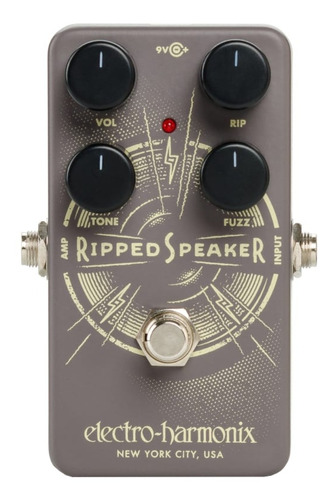 Pedal de efecto Electro-Harmonix Ripped Speaker  gris