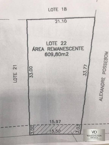 Imagem 4 de 4 de Terreno À Venda, 609 M² Por R$ 1.580.000,00 - São Cristóvão - São José Dos Pinhais/pr - Te0060