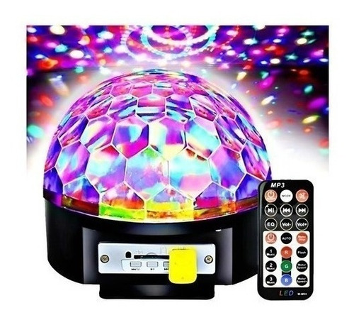 Magic Disco Rítmica/bola De Luces Con Bluetooth