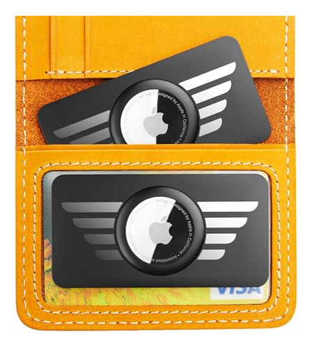 Citymore Airtag Wallet Holder 2 Pack Slim Card Insert, Ultra