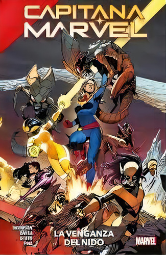 Capitana Marvel V2 5 Venganza Del Nido, De Kelly Thompson. Editorial Panini Comics En Español