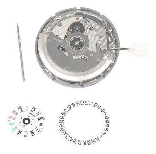 Mecánica Automática De Alta Precisión Con Calendario Doble N