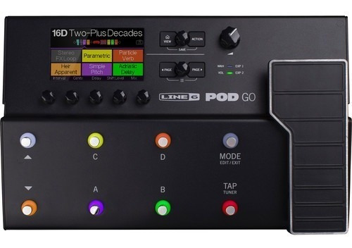 Imagen 5 de 8 de Pedalera Multiefectos Line 6 Pod Go Helix Hx Pedal Effects
