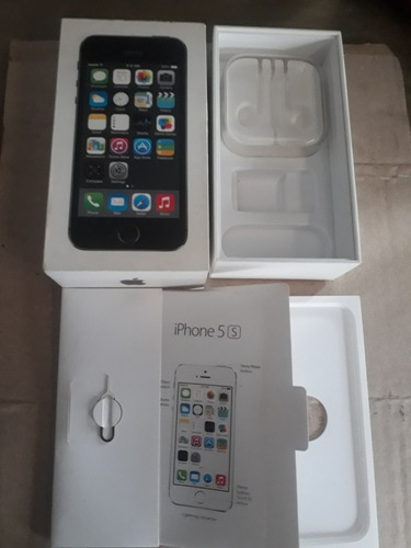 Caja De iPhone 5s Space Gray/gris Especial Se 32gb 