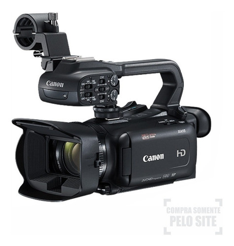 Filmadora Canon Xa15 Full Hd Camcorder Com Saída Sdi, Hdmi