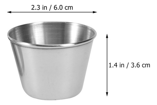 10 Tazas De Condimentos, Tazas De Condimentos, Tazas De Sals