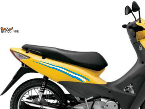Imagen 4 de 4 de Calcos Tuning Laterales Motos 02 X Dos - Graficastuning