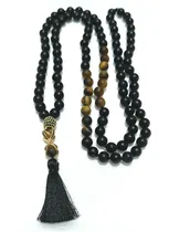 Comprar Japa Mala Ojo De Tigre Y Onix Mate
