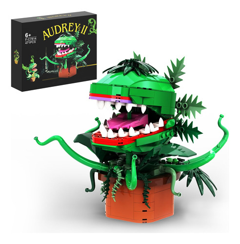 Audrey Ii - Kit De Construccion De Flores De Pirana, Juguete