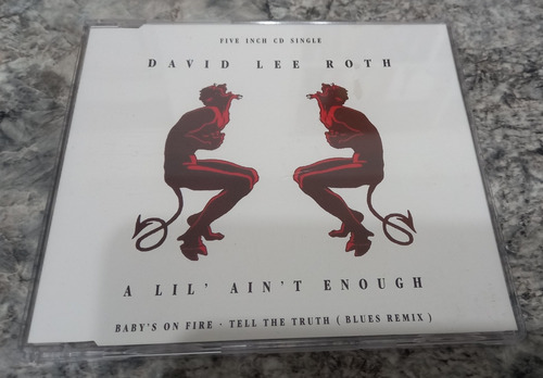 David Lee Roth : A Lil Ain't Enough (cd-single-ger) 1990  