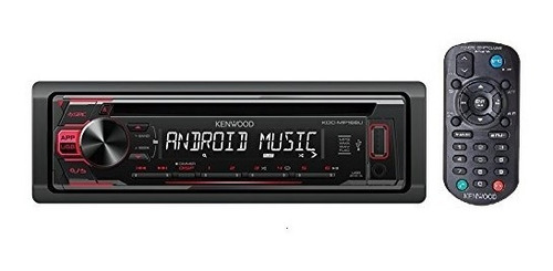 Receptor / Cd Mp3 Kenwood Kdc-mp168u Wma Con El Usb Del Pane