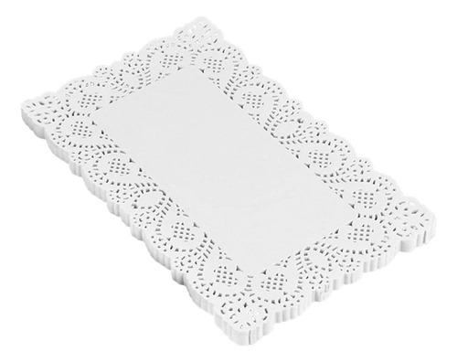 140x Doiles De Papel Rectangular Decoración De La 25cmx35cm