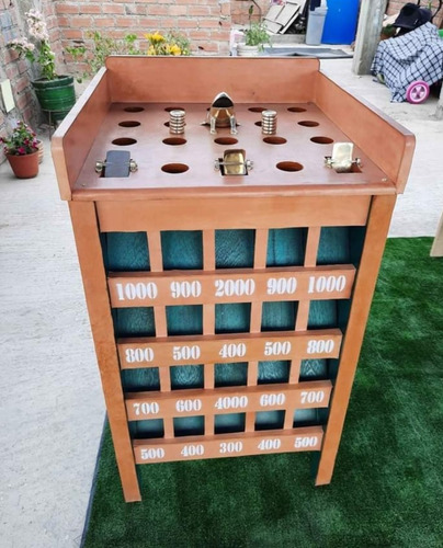Juego De Sapo De Madera Tornillo