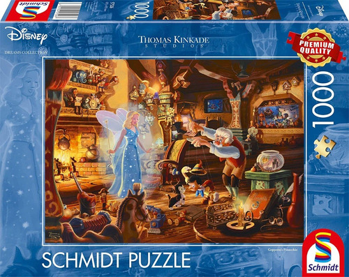 Rompecabezas Puzzle Schmidt Disney Pinocho 1000 Piezas