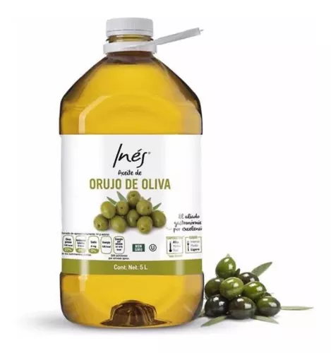 Aceite orujo de oliva garrafa 5 litros.