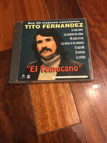 Tito Fernandez El Temucano Sus 20 Mejores Canciones Cd Chi 