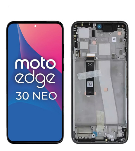Modulo Pantalla Para Motorola Edge 30 Neo Xt-2245 Con Marco