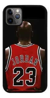 Funda Uso Rudo Tpu Para iPhone Michael Jordan 23 Espalda