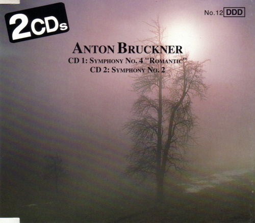 Bruckner - Symphony No.2 & 4 / Cd Doble Excelente Estado 