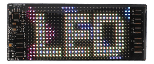 Señal Led Programable Para Coche, Panel Flexible, Control De