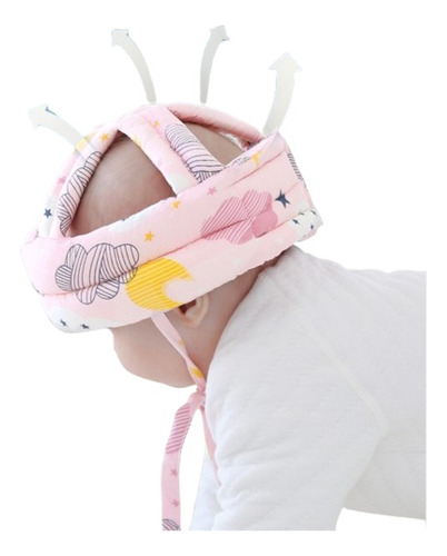 Casco De Seguridad Para Bebe Protector De Cabeza Antigolpe