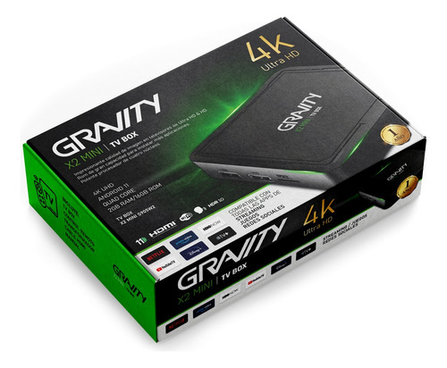 Tv Box Gravity X2 Mini 4k