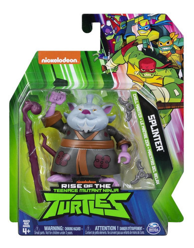 Tmnt: Tortugas Ninja Tmnt Figura De Accion - Splinter 12 Cm