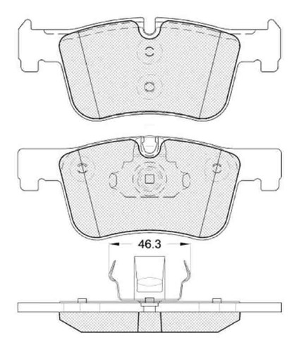 Pastilla De Freno Bmw --serie 1 118d - 120d - 125d I 2010/ D