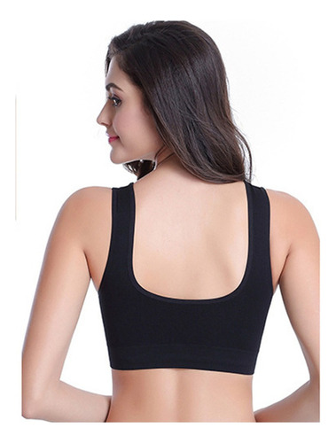 Sujetador Deportivo Push Up Bralette Sostén Deportivo 3 Pie