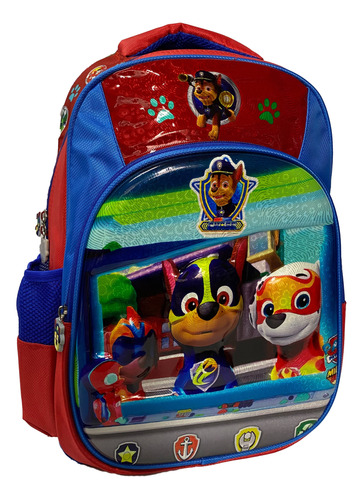 Morral Maleta Paw Patrol Tamaño Oficio