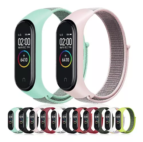 Malla Xiaomi Mi Band 3 4 5 Y 6 Nylon Correa Deportiva