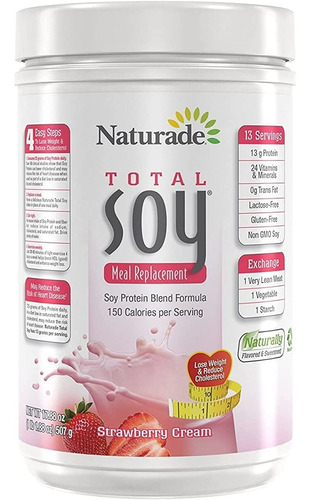 Naturade Total Soy Meal Replacement Mezcla De Proteína De S