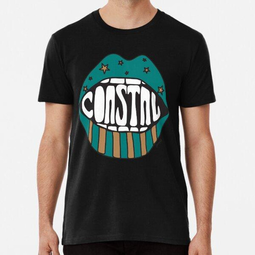 Remera Costa Costera Funky Labios Algodon Premium