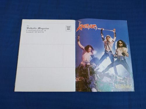 Revista Valhalla 4 - Blind Guardian, Savatage, Rhapsody